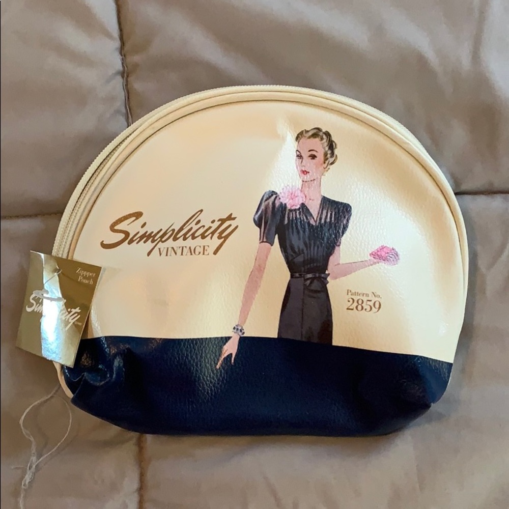 Vintage make up bag